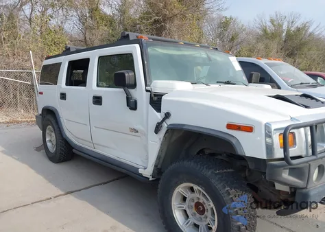2005 Hummer H2 Suv from USA, damaged, VIN 5GRGN23UX5H121359